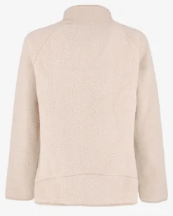 ON SPIRIT - GIACCA IN SHERPA UOMO BEIGE FULL ZIP- BORGHY