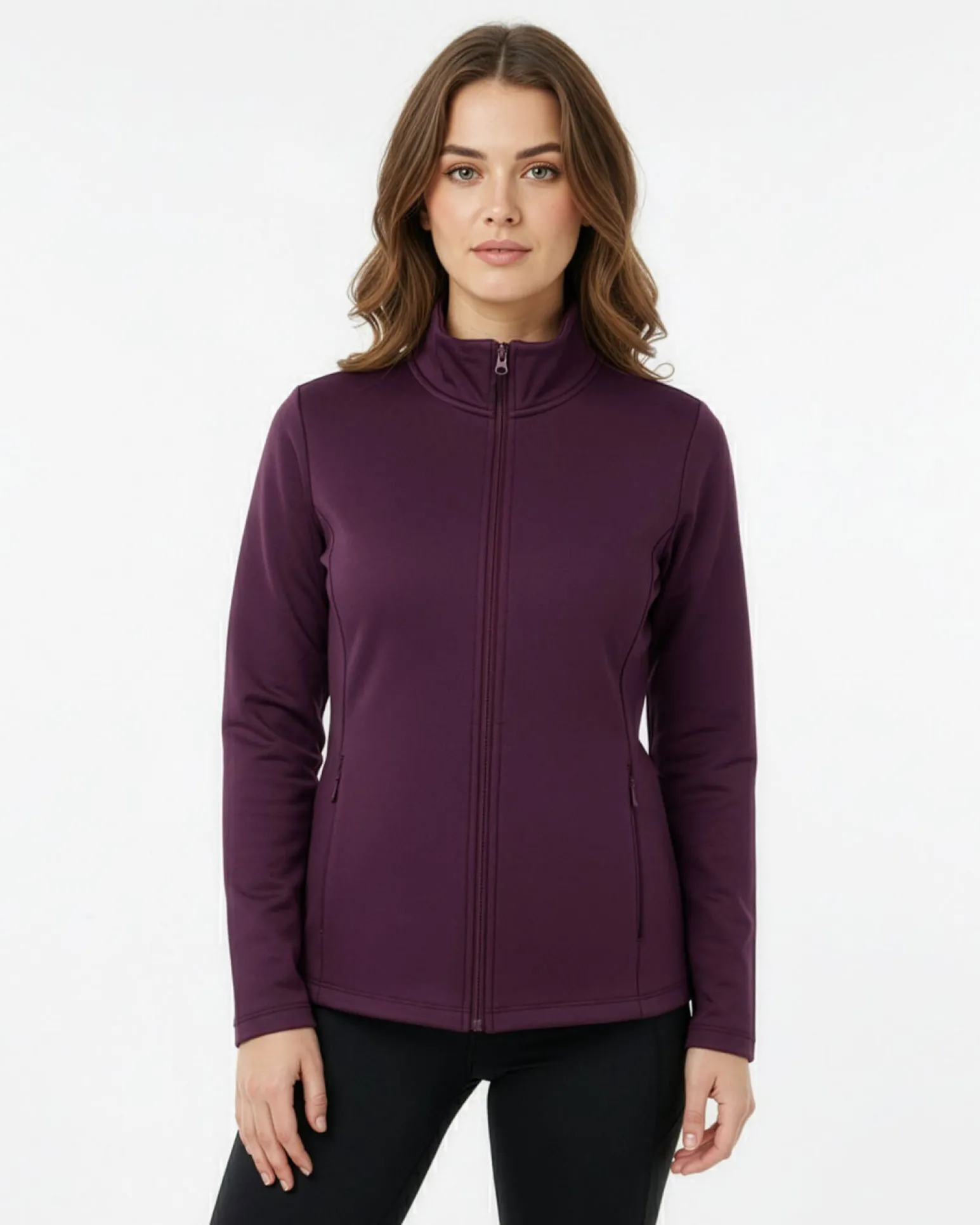 ON SPIRIT GIACCA SPORTIVA DONNA THERMO FLEECE NERA - ADINA