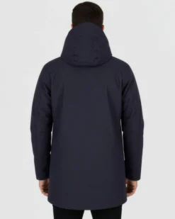 ON SPIRIT - GIUBBINO CON CAPPUCCIO FULL ZIP  IMBOTTITO DA UOMO BLU , ADELFO