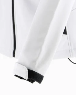 ON SPIRIT - GIUBBINO CON CAPPUCCIO FELPATO SOFTSHELL DONNA BIANCO - ALBA