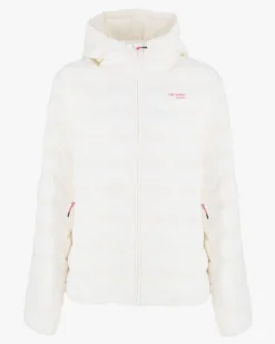 ON SPIRIT - GIUBBINO DONNA  CON CAPPUCCIO BIANCO - LUISA