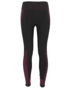 ON SPIRIT -  LEGGINGS  TERMICI DONNA  NERI E FUXIA  ORIETTA  - AD9V181