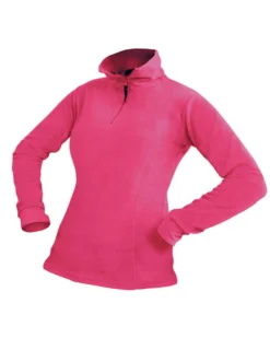 ON SPIRIT - MICROPILE DONNA  MEZZA ZIP ROSA ACCESO -  ERICA