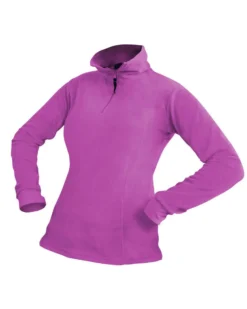 ON SPIRIT - MICROPILE DONNA  MEZZA ZIP FUXIA -  ERICA