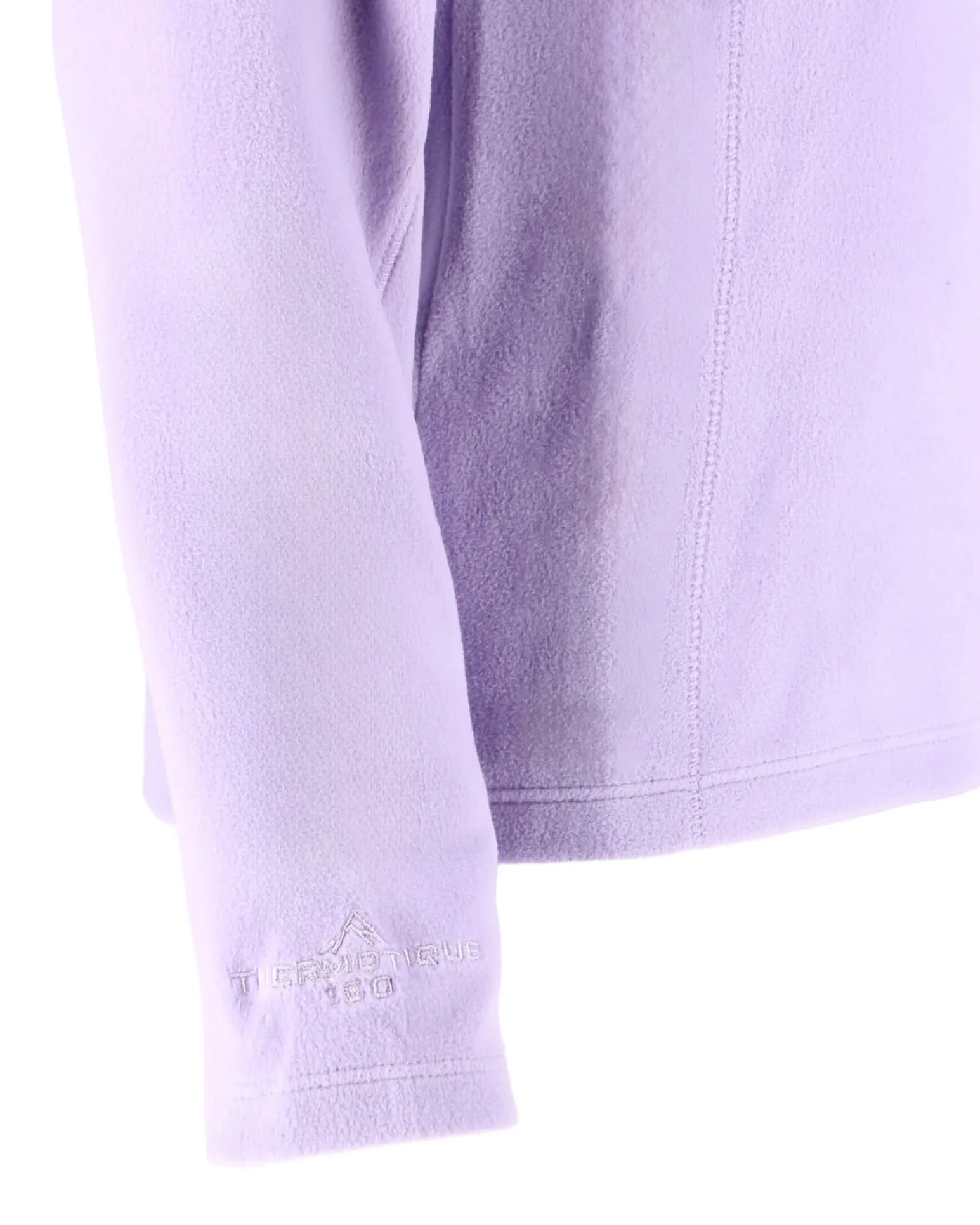 ON SPIRIT - MICROPILE DONNA MEZZA ZIP LILLA - VALENTINA