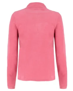 ON SPIRIT - MICROPILE DONNA MEZZA ZIP CORALLO - VALENTINA