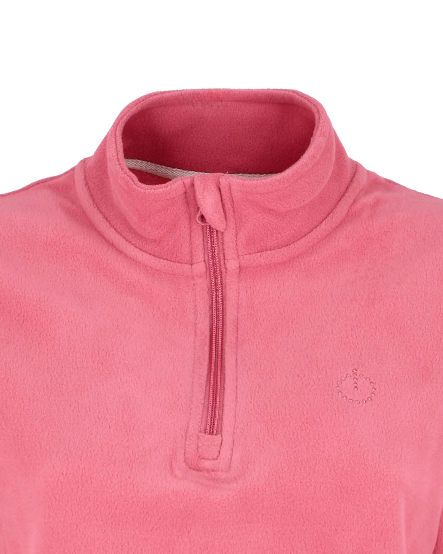 ON SPIRIT - MICROPILE DONNA MEZZA ZIP CORALLO - VALENTINA