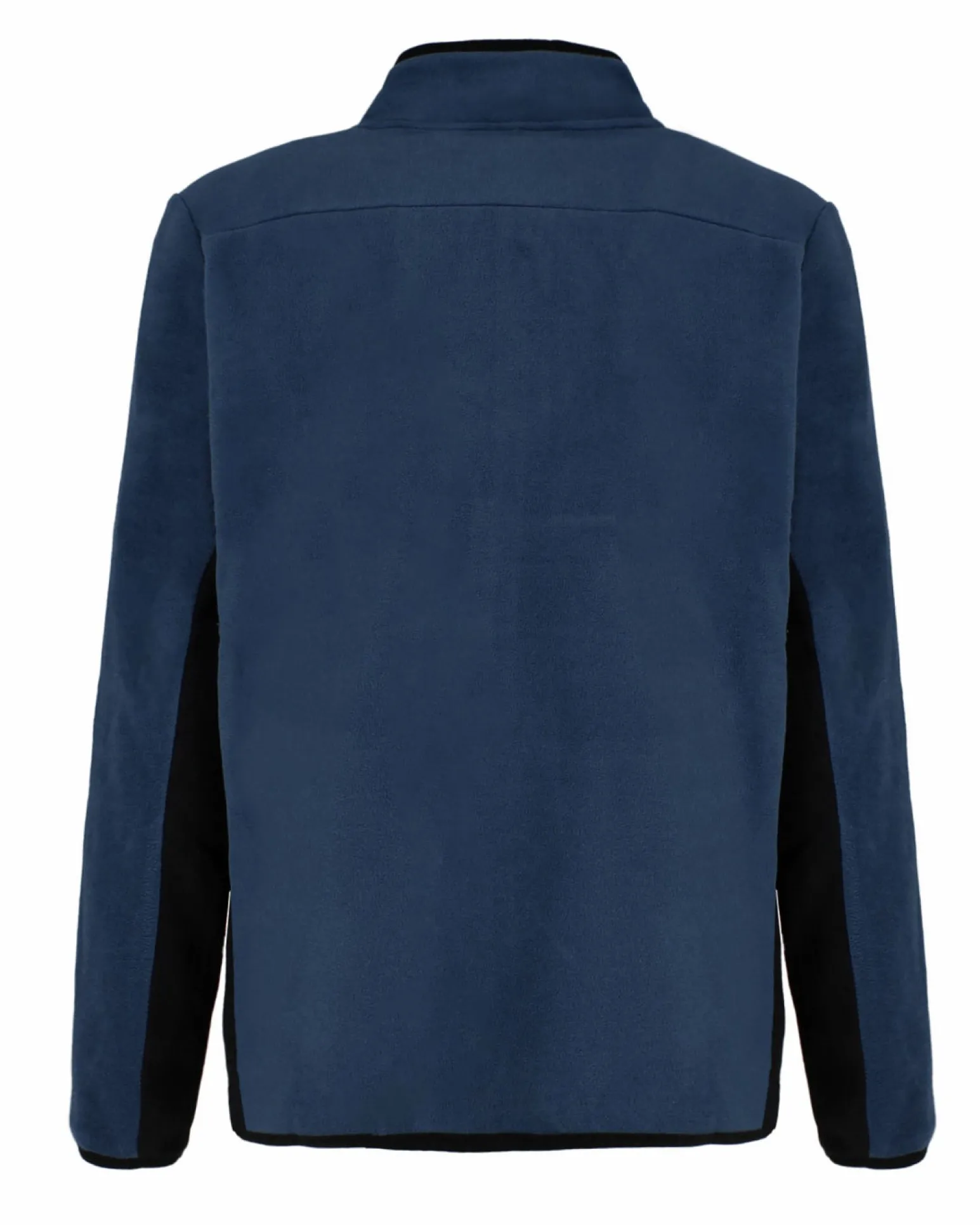 ON SPIRIT - MICROPILE UOMO FULL ZIP BLU E NERO - IVAN