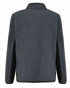 ON SPIRIT - MICROPILE UOMO FULL ZIP GRIGIO SCURO E NERO - IVAN