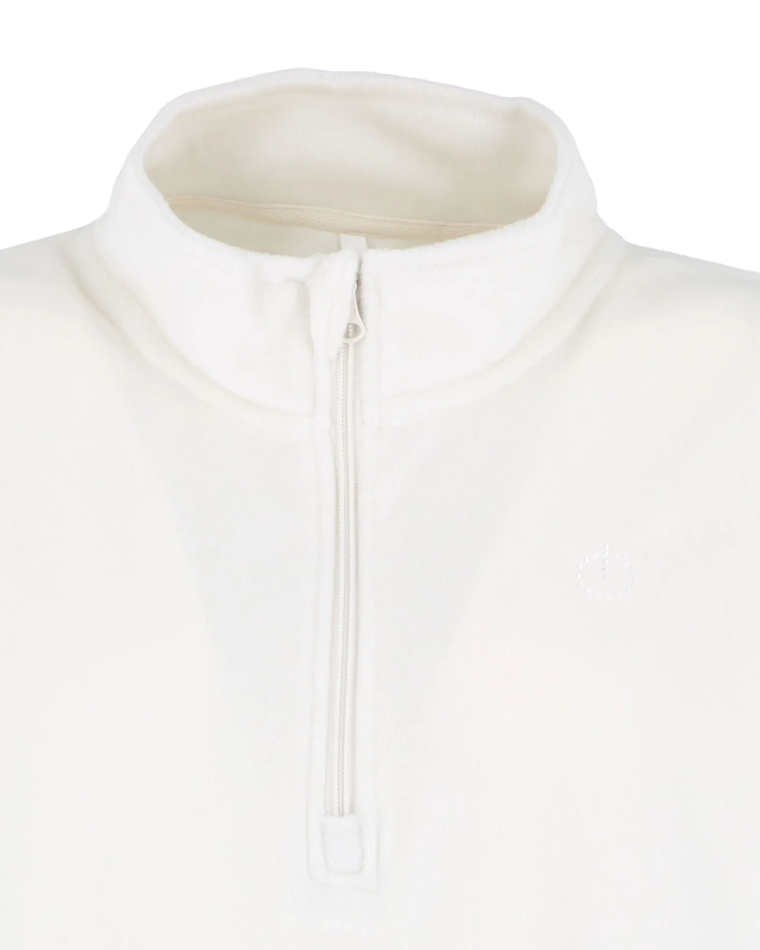 ON SPIRIT - MICROPILE UOMO MEZZA ZIP BIANCO - VITTORIO