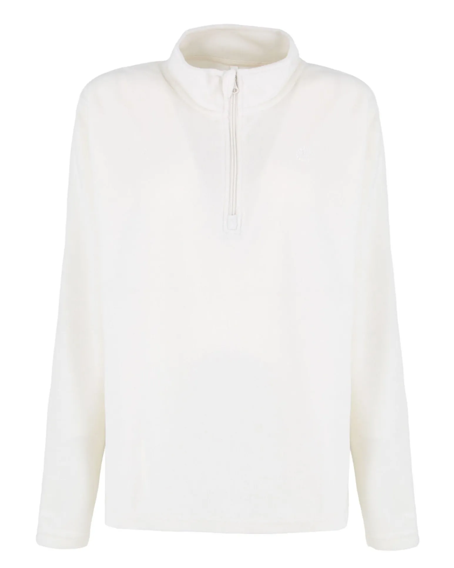 ON SPIRIT - MICROPILE UOMO MEZZA ZIP BIANCO - VITTORIO