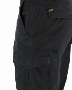 ON SPIRIT - Pantalone cargo stretch nero