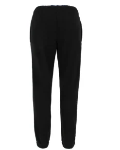 ON SPIRIT - PANTALONE NERO IN PILE DA DONNA CON POLSINO - CARMEN