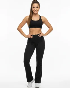 ON SPIRIT -  PANTALONE SVASATO DONNA THERMO FLEECE  NERO  AMALIA -  AD02195_A7250