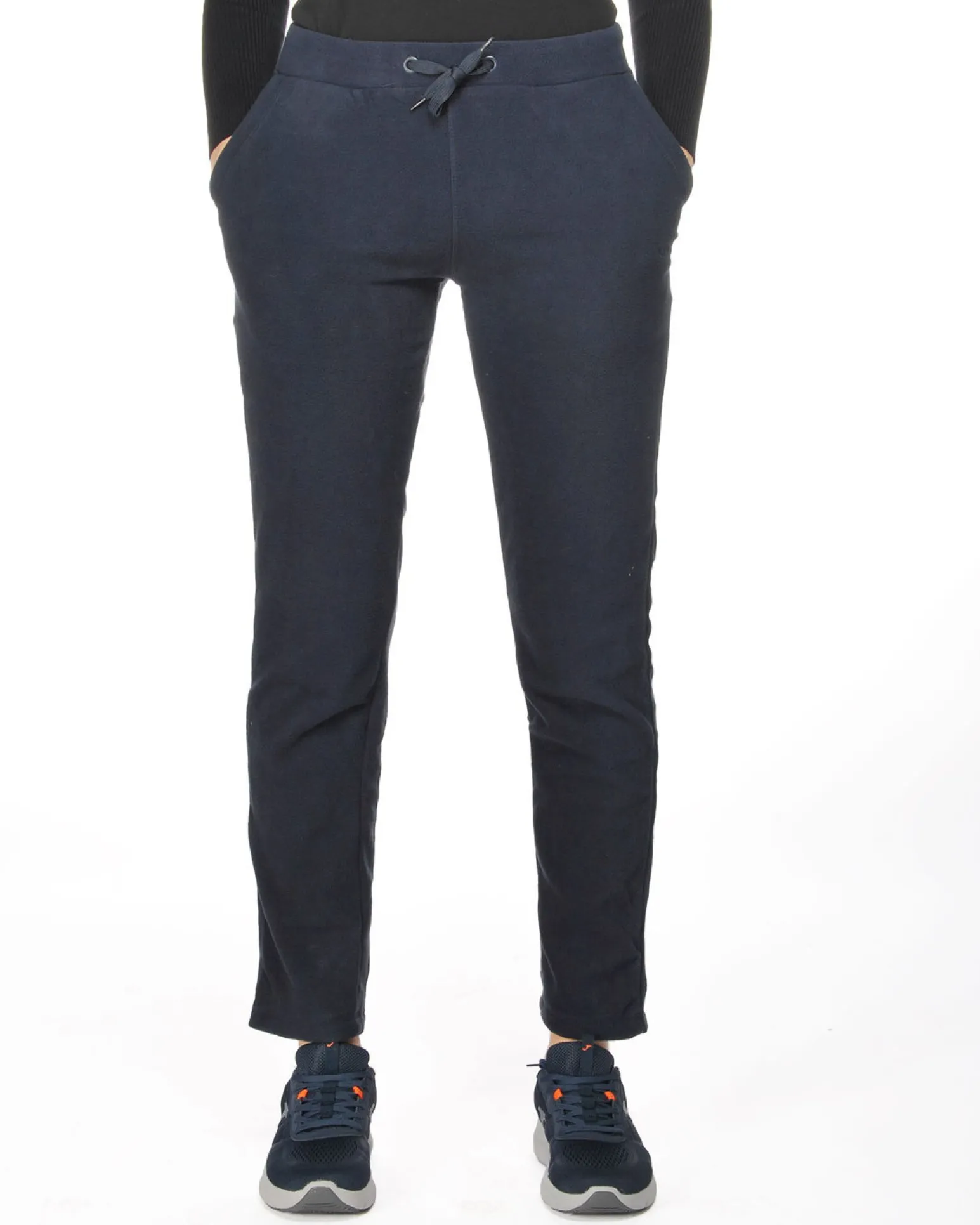 ON SPIRIT - PANTALONI IN PILE DONNA BLU - ILARIA