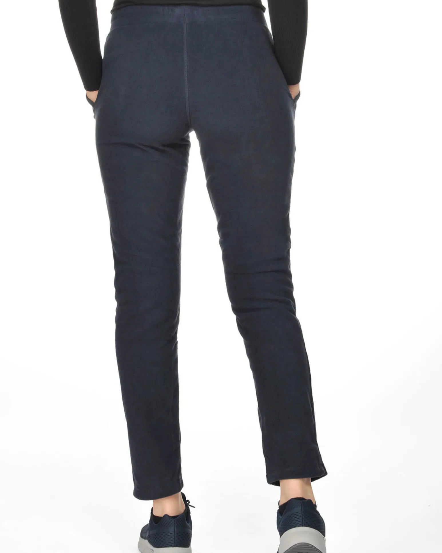 ON SPIRIT - PANTALONI IN PILE DONNA BLU - ILARIA