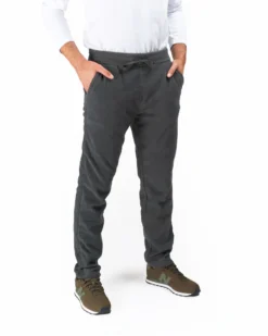 ON SPIRIT - PANTALONI IN PILE UOMO GRIGIO SCURO - ROBERT