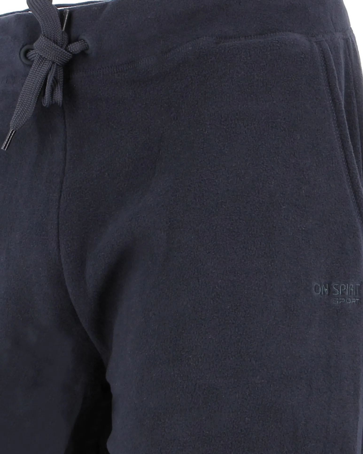 ON SPIRIT - PANTALONI IN PILE UOMO BLU CON POLSINO - GIANNI