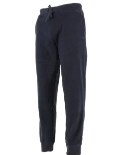 ON SPIRIT - PANTALONI IN PILE UOMO BLU CON POLSINO - GIANNI