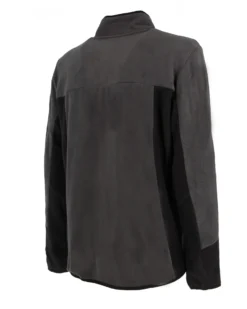 ON SPIRIT - Pile grigio da uomo con zip frontale - MATTEO