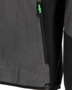 ON SPIRIT - Pile grigio da uomo con zip frontale - MATTEO