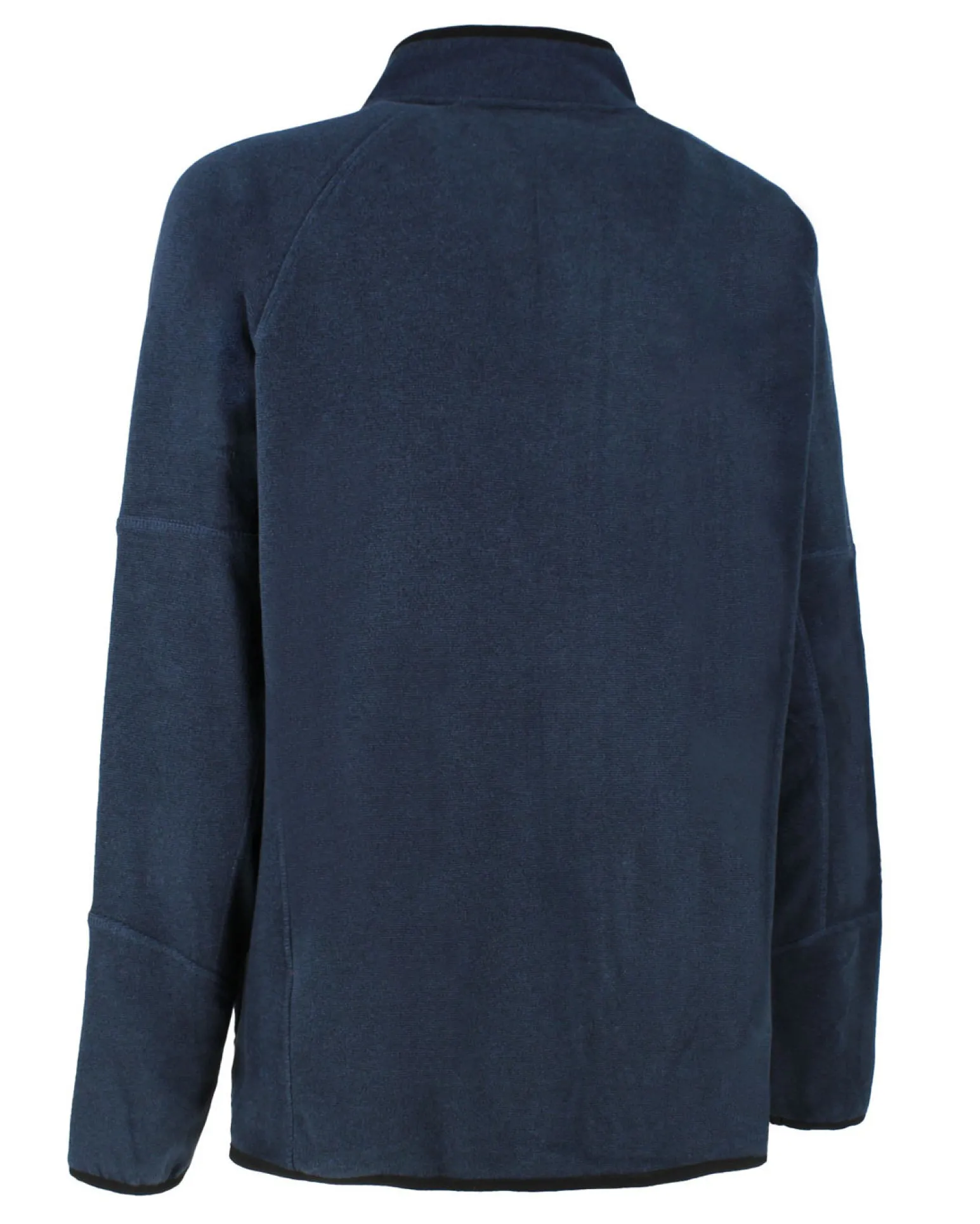 ON SPIRIT - PILE RIGATO UOMO FULL ZIP BLU SCURO - FABIO