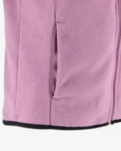 ON SPIRIT - PILE ROSA DA DONNA CON CAPPUCCIO E ZIP