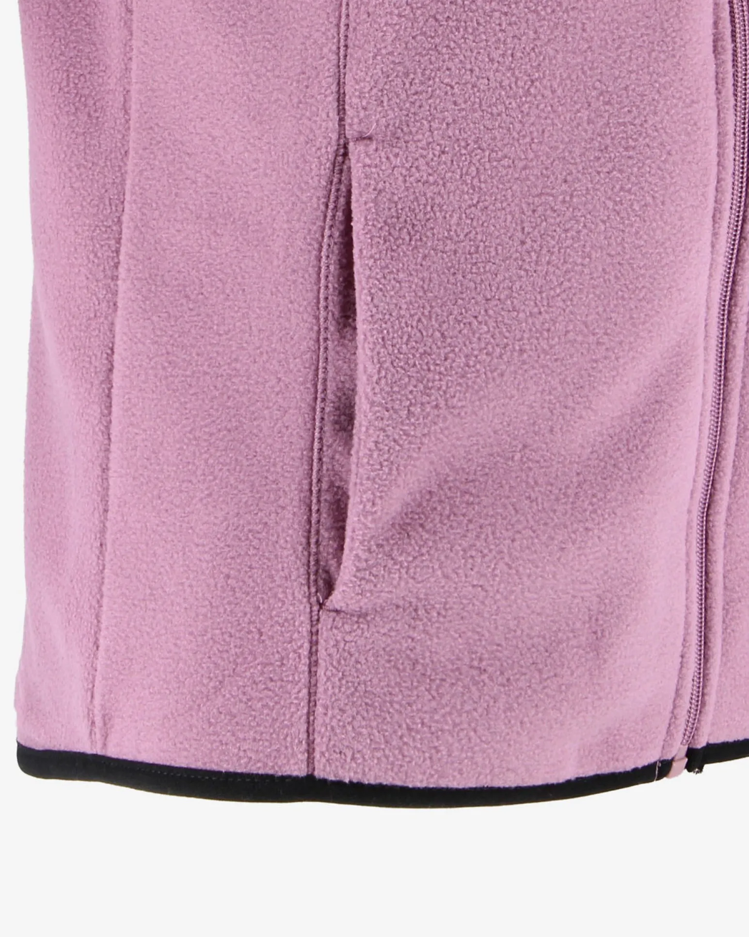 ON SPIRIT - PILE ROSA DA DONNA CON CAPPUCCIO E ZIP