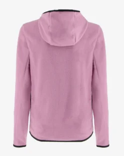 ON SPIRIT - PILE ROSA DA DONNA CON CAPPUCCIO E ZIP