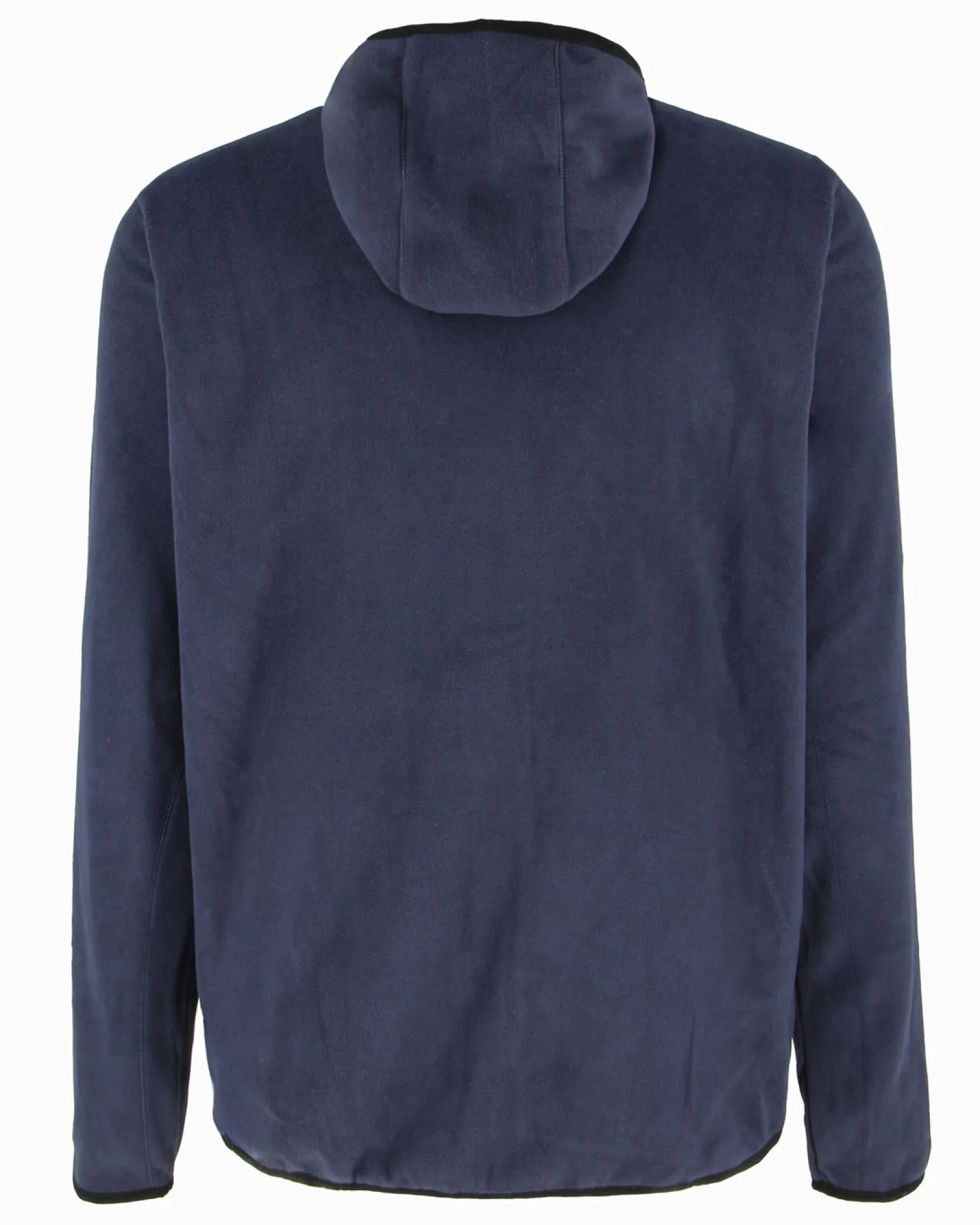 ON SPIRIT - PILE UOMO CON CAPPUCCIO FULL ZIP BLU SCURO - ANDREA