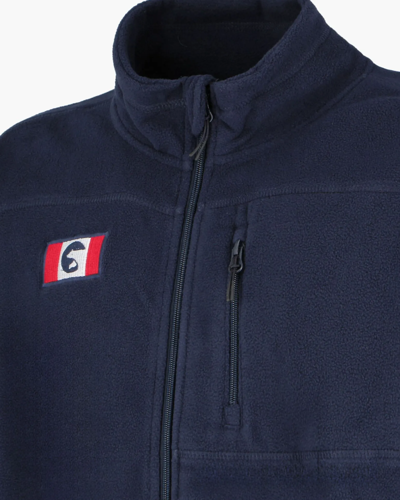 ON SPIRIT - PILE UOMO FULL ZIP BLU SCURO - GLAUCO