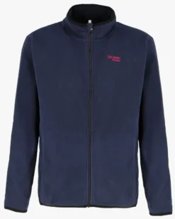 ON SPIRIT - PILE UOMO FULL ZIP BLU SCURO -EMILIO