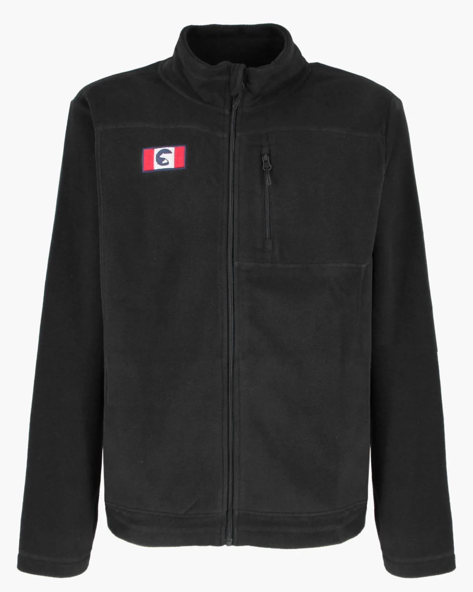 ON SPIRIT - PILE UOMO FULL ZIP NERO - GLAUCO