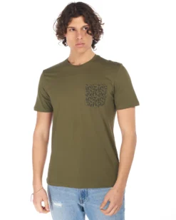 ON SPIRIT - TSHIRT MEZZA MANICA GIROCOLLO STAMPA FLUO
