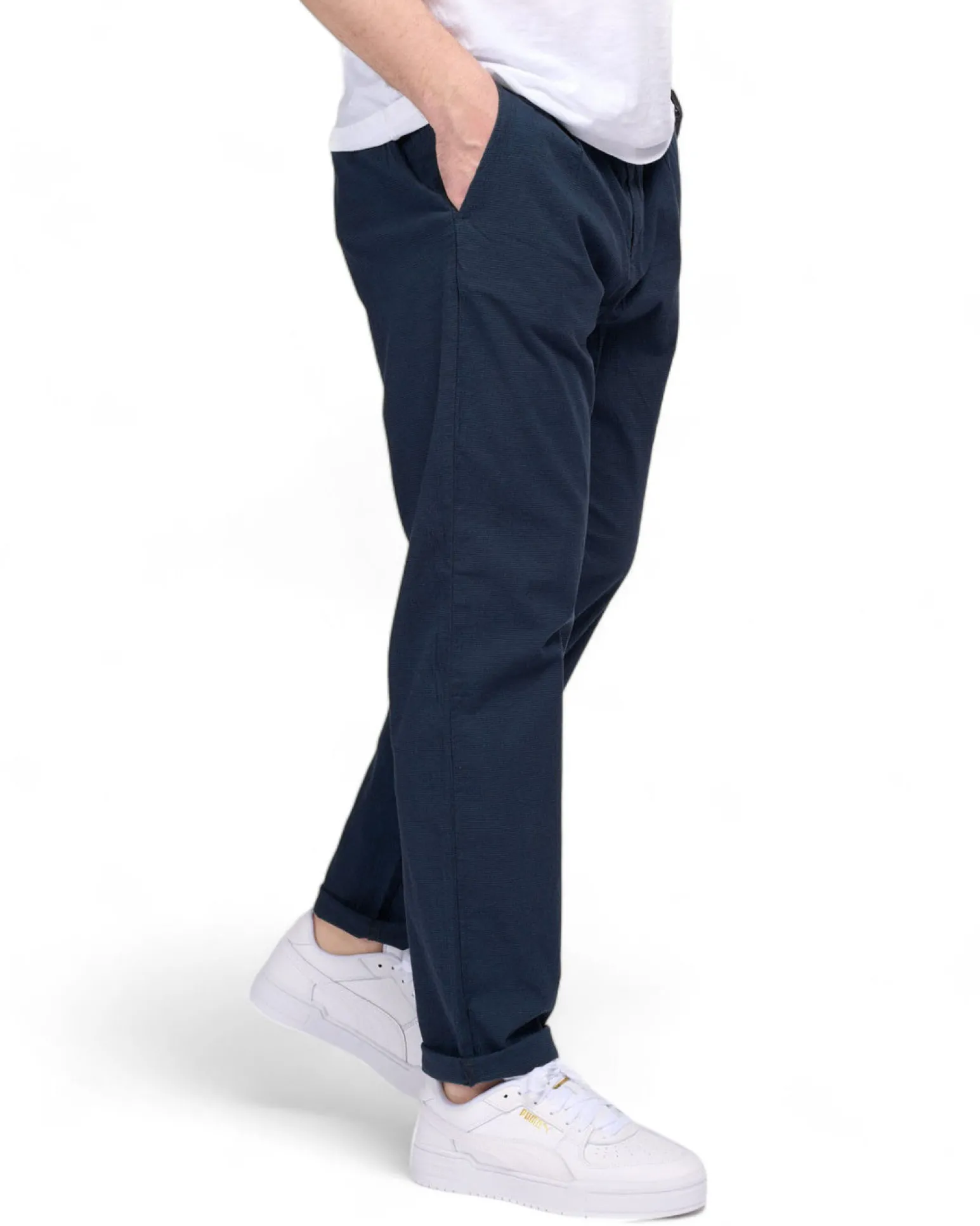 PANTALONE LACCIO GOFFRATO