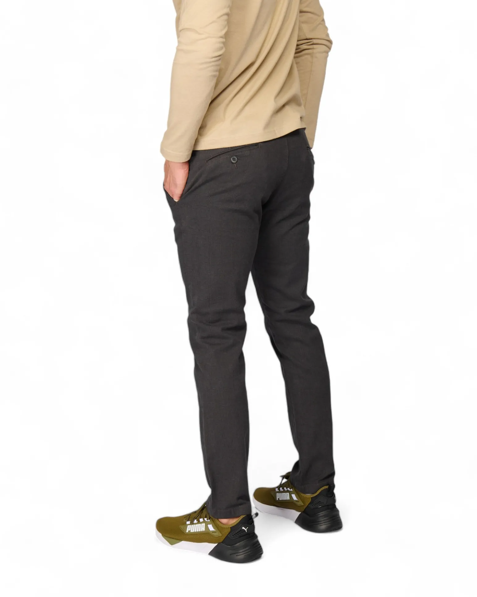 PANTALONE TASCA AMERICA MICROFANTASIA