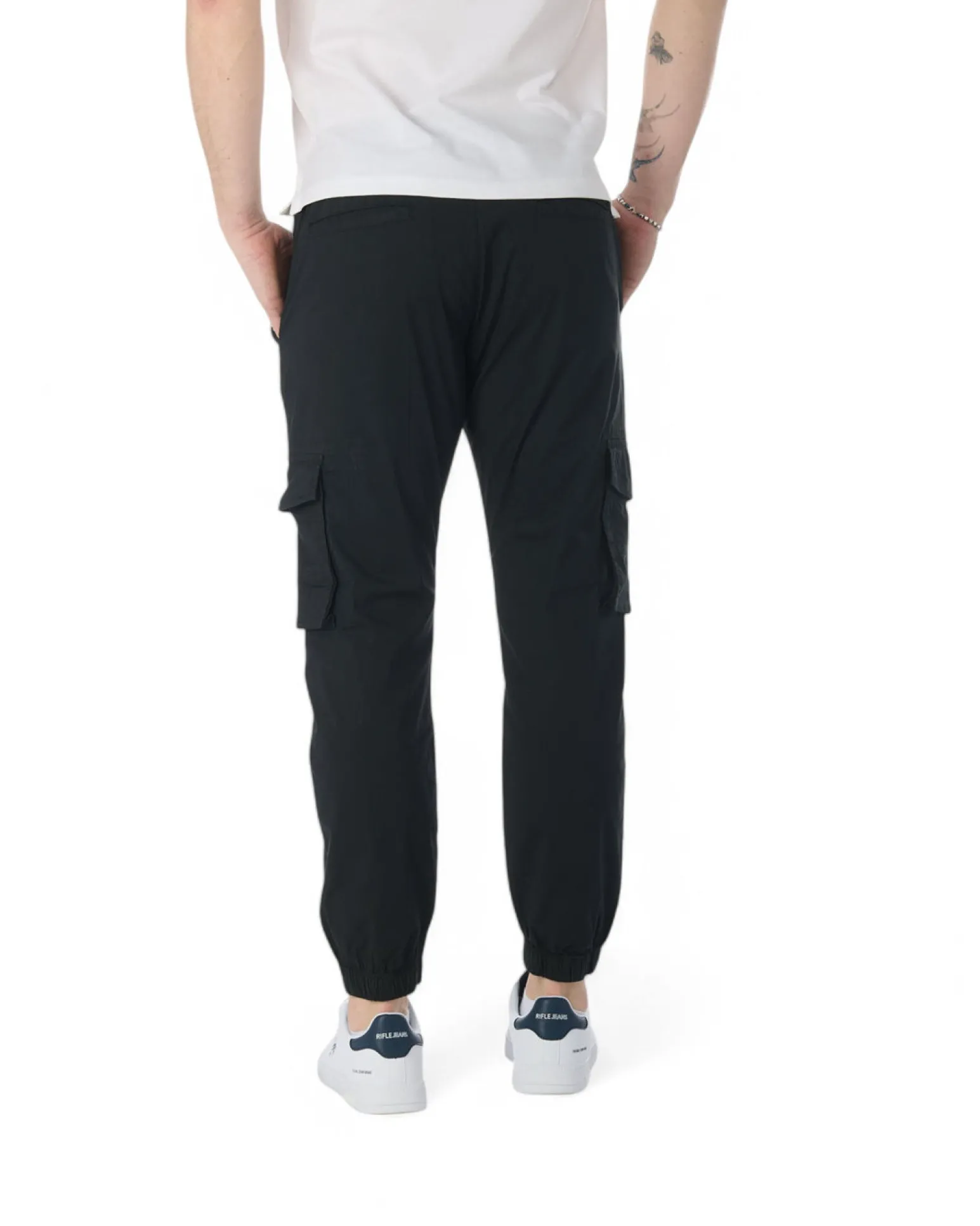 PANTALONE TASCA LATERALE ELASTICO VITA