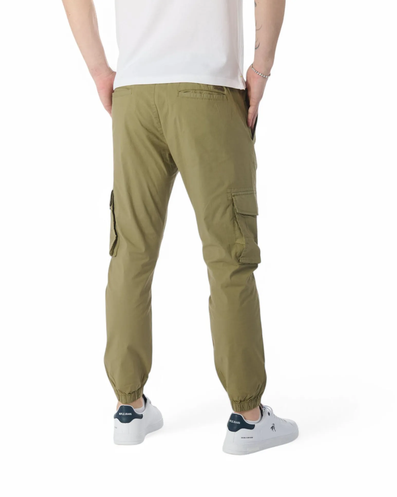 PANTALONE TASCA LATERALE ELASTICO VITA