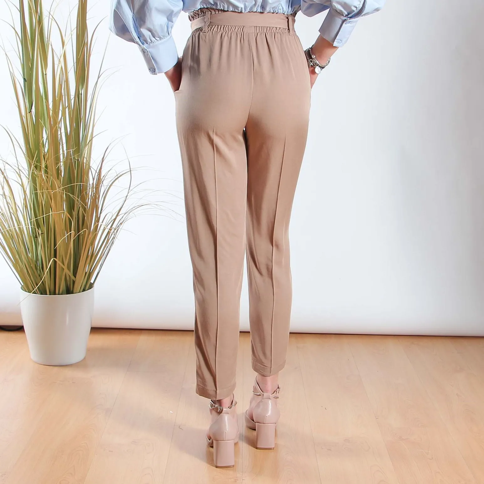 PAQUITA - PANTALONE TASCA AMERICA CON FUSCIACCA