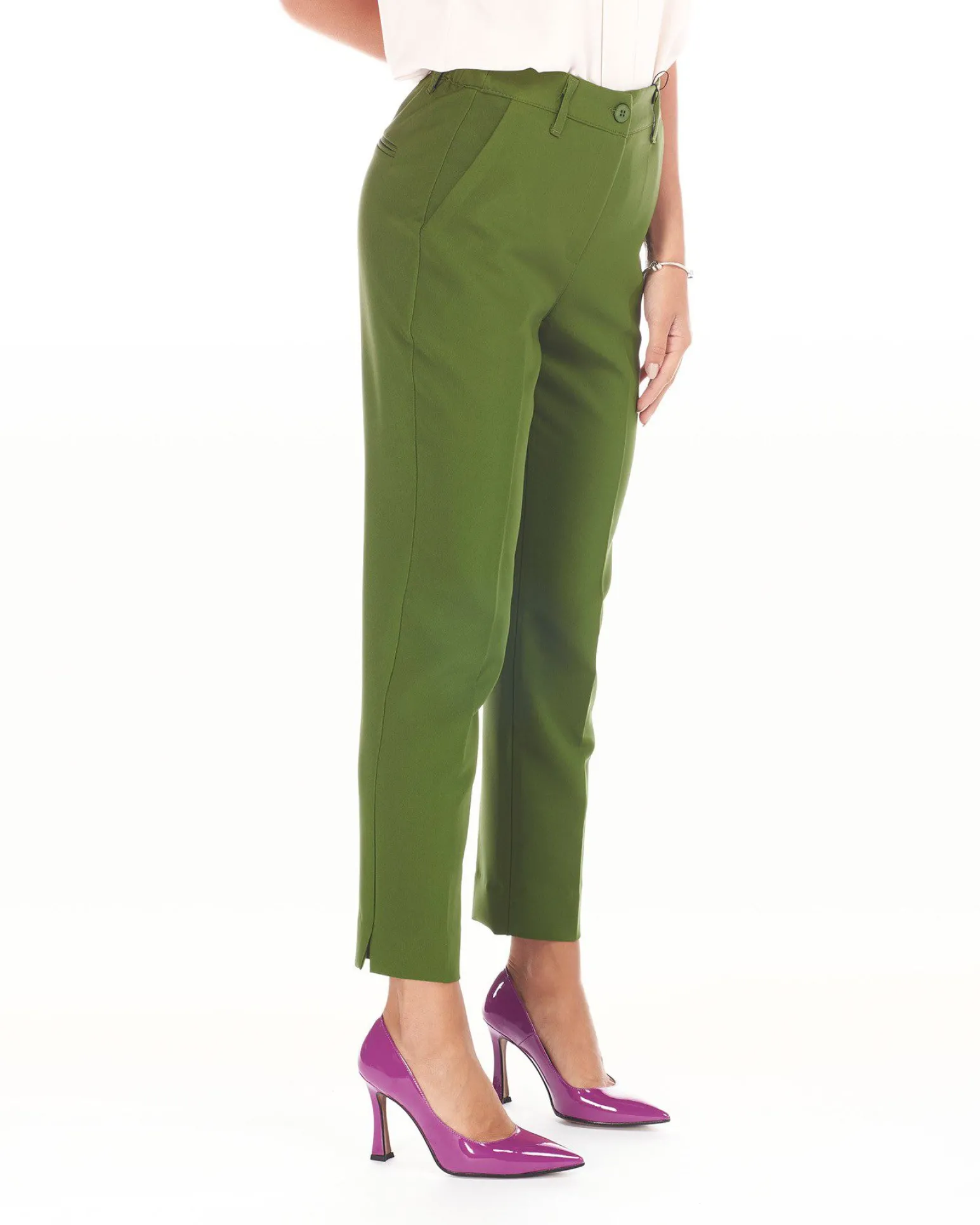 PAQUITA - PANTALONE TASCA AMERICA TECNICO
