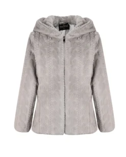PELLICCETTA FULL ZIP CON CAPPUCCIO