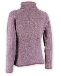 PILE FZ KNIT POLAR BRUNA MAUVE