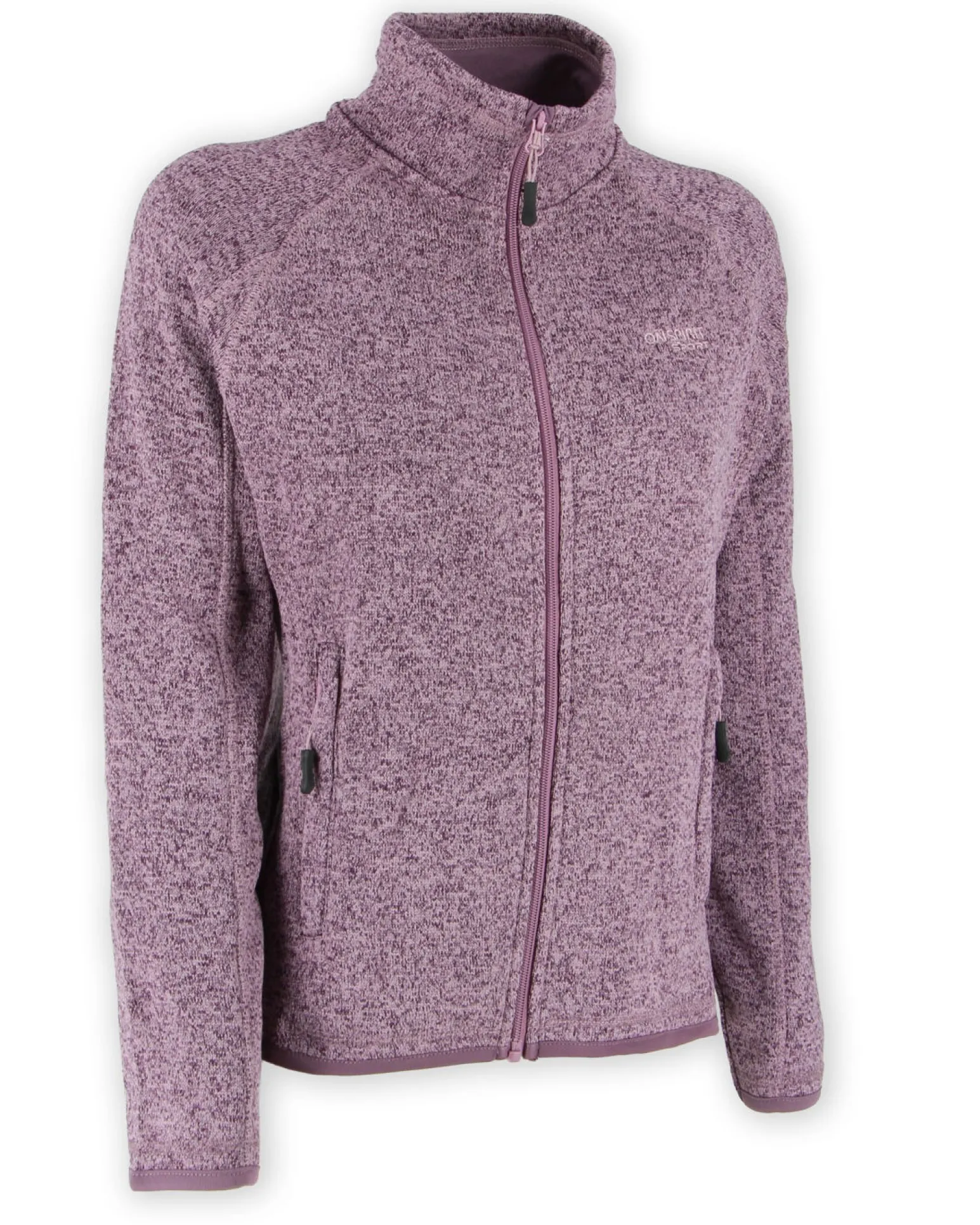 PILE FZ KNIT POLAR BRUNA MAUVE