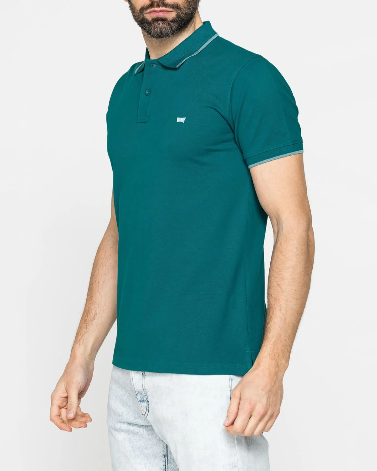 POLO PIQUET MM BASIC BORDINO IN TINTA