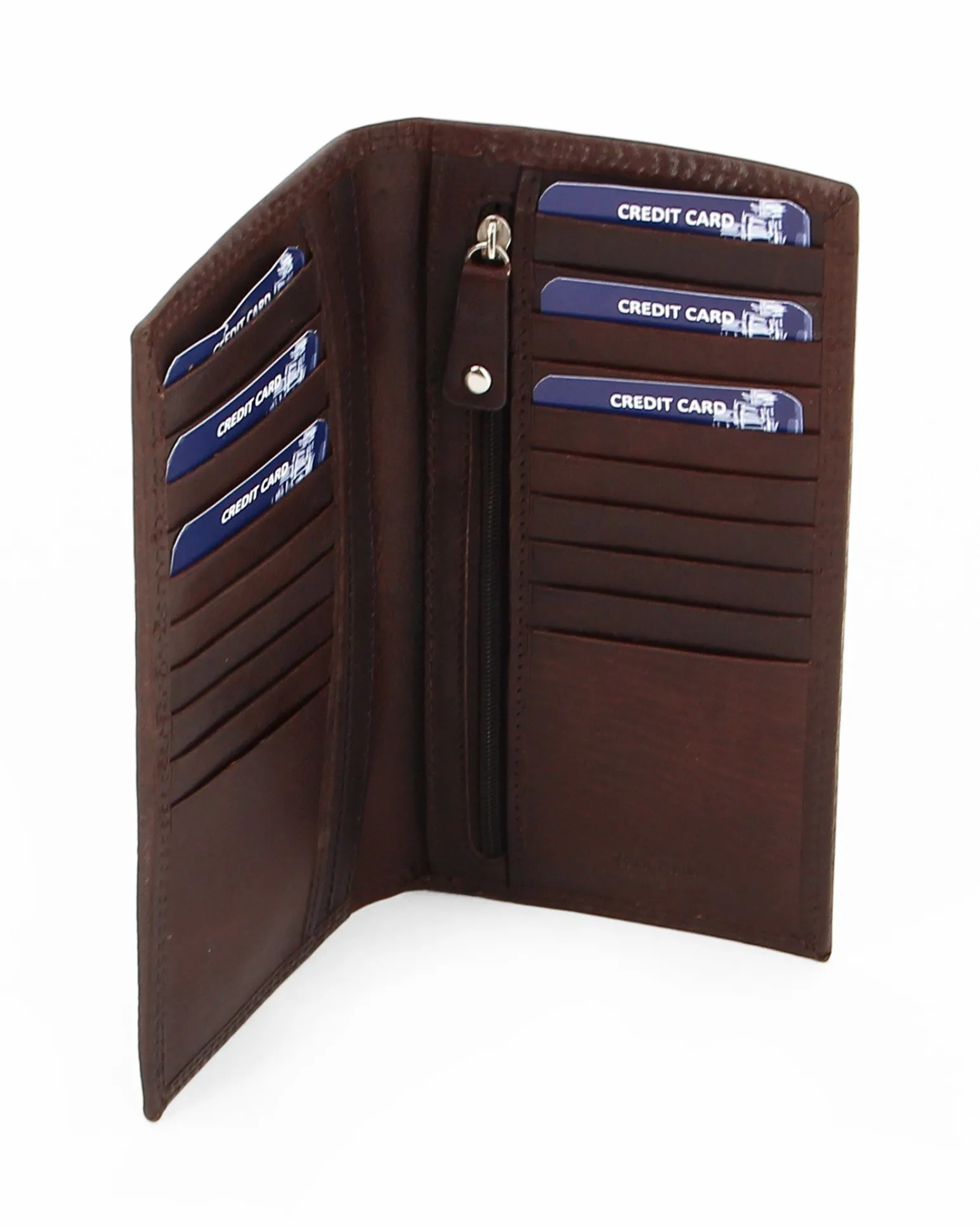PORTAFOGLIO UNISEX A LIBRO 1ZIP INTERNA