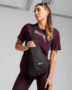 PUMA -  BORSA A TRACOLLA NERA - 090705-01
