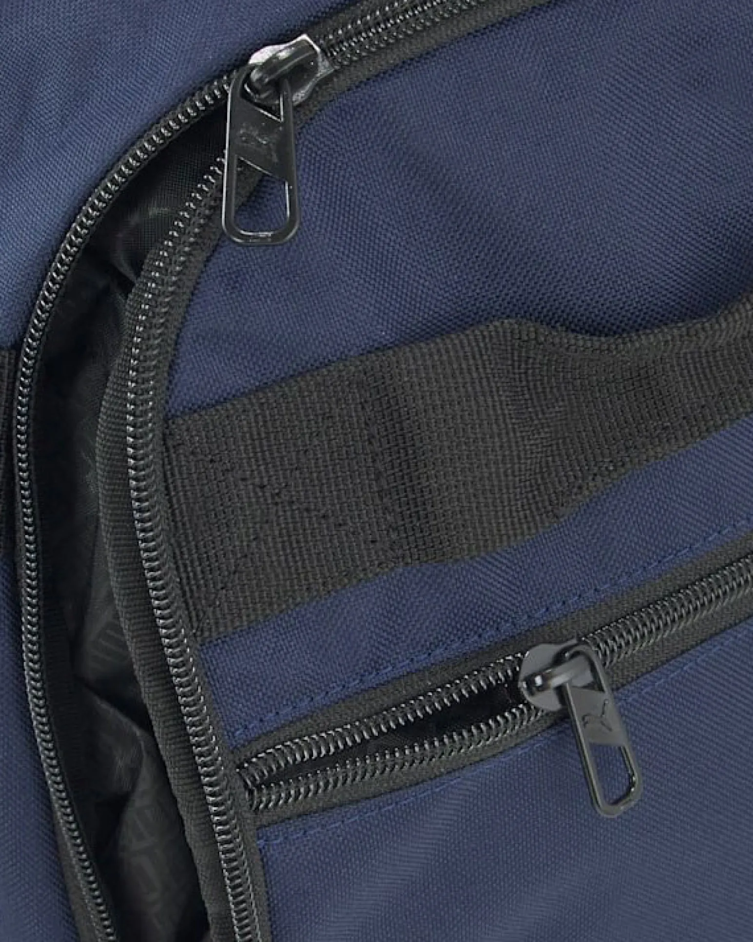 PUMA - Borsone blu e bianco con 2 scomparti e tasca per scarpe
