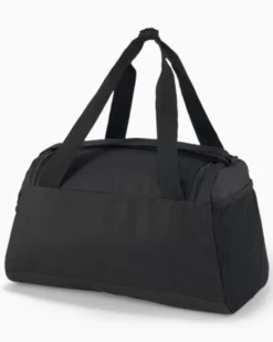 PUMA - Borsone nero e bianco con tracolla regolabile e doppio scomparto interno