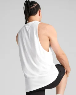 PUMA - CANOTTA BIANCA  RUN VELOCITY TANK (POLY) DA UOMO, 526595-02