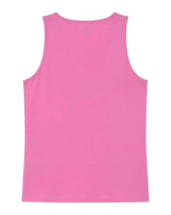 PUMA - CANOTTA FUXIA  ESSENTIAL  LOGO TANK RHINESTONE DA DONNA, 693864-74